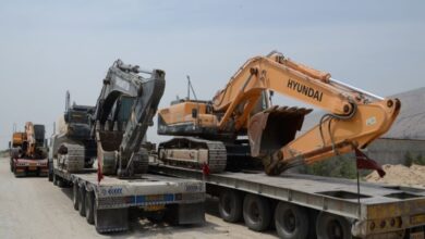بیل مکانیکی مهر قاچاق