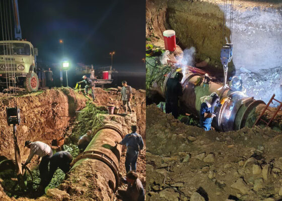 خط آبرسانی1