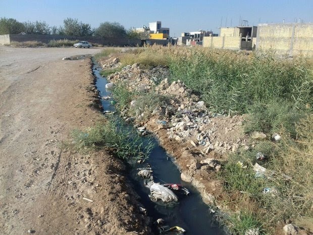 فاضلاب شهرک صنعتی، آب شرب روستای گچی شیراز را ناسالم کرد
