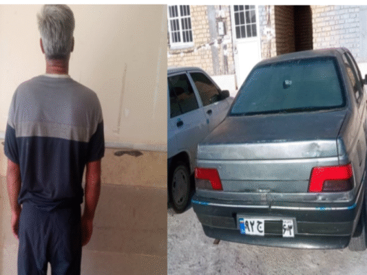 سارق مسافرکش مرودشت