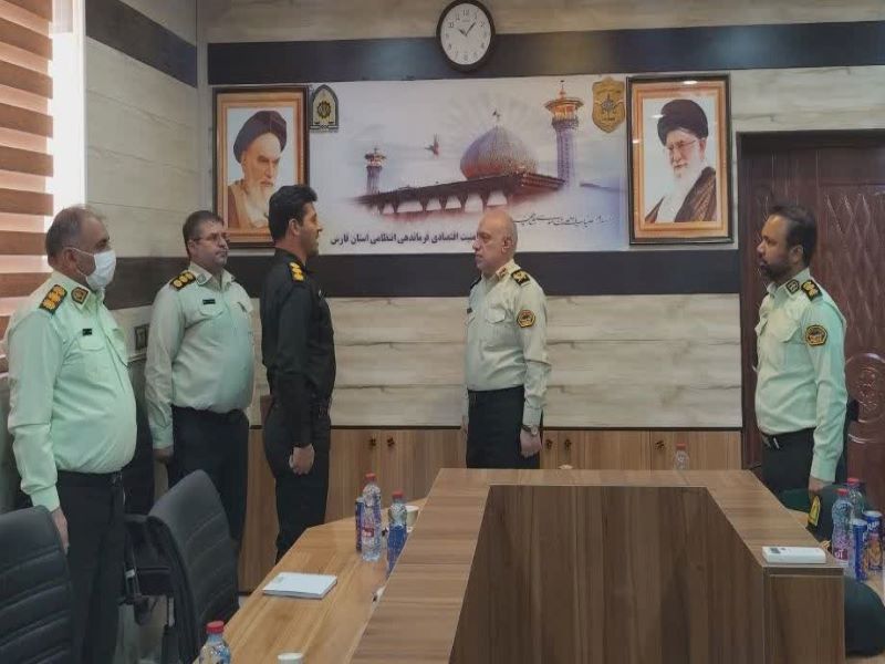 رئیس جدید پليس امنیت اقتصادی استان فارس منصوب شد