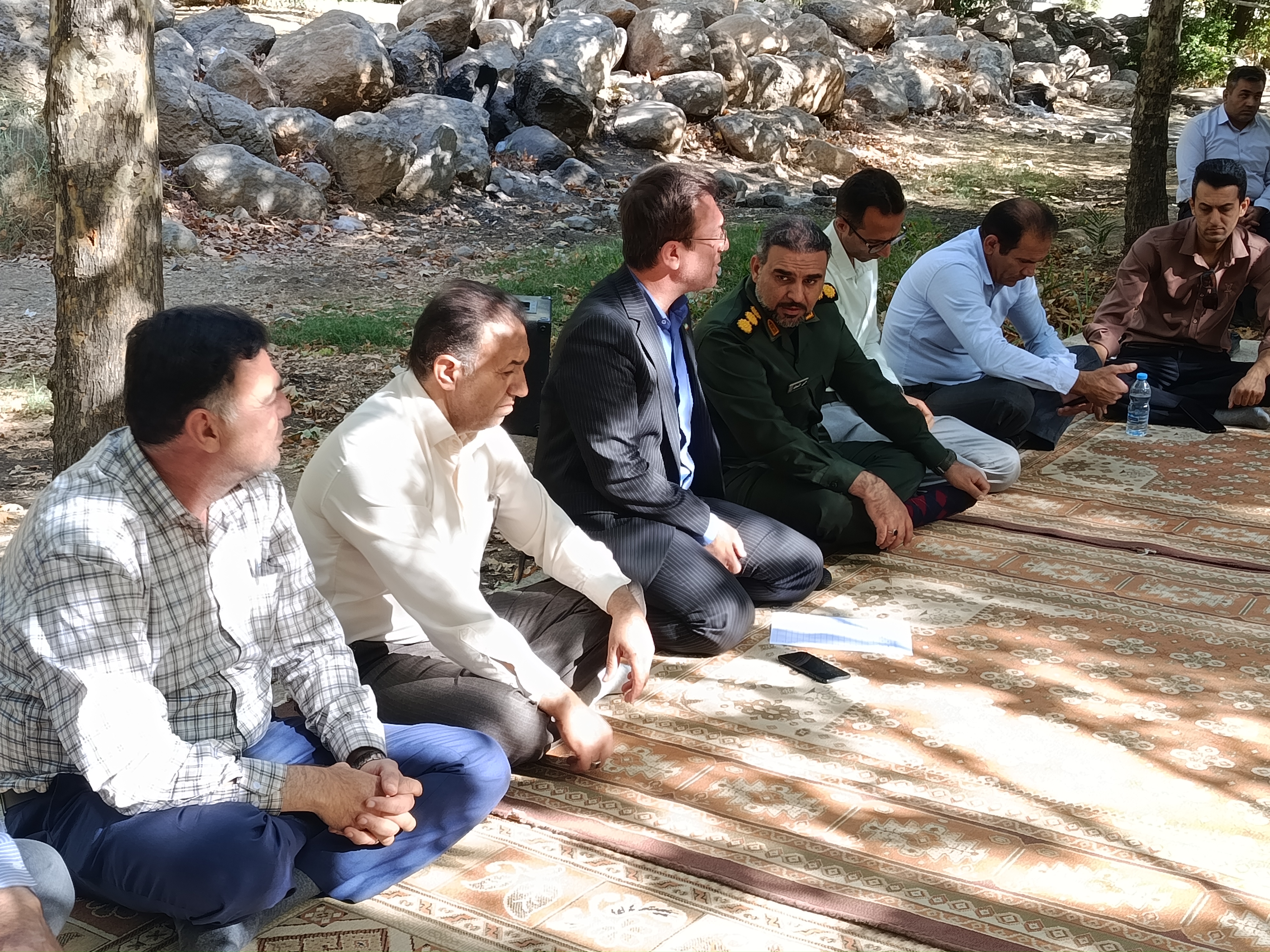 کار قشنگ فرماندار بختگان در برگزاری نشست شورای اداری شهرستان