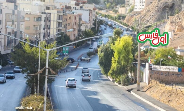 رانندگان در این سه بلوار شیراز بیشترین تخلف سرعت را دارند