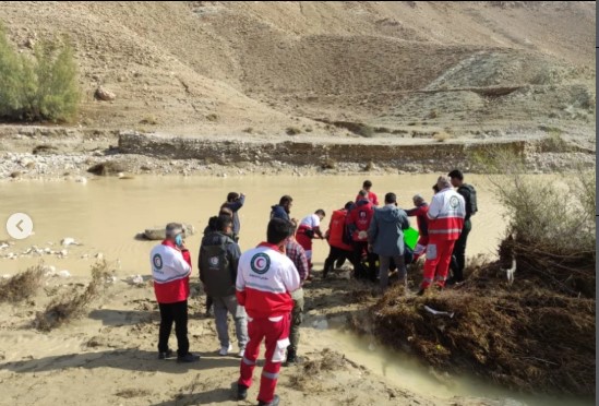کشف پیکر 2 آفرودسوار در رودخانه فصلی اطراف شهر لار