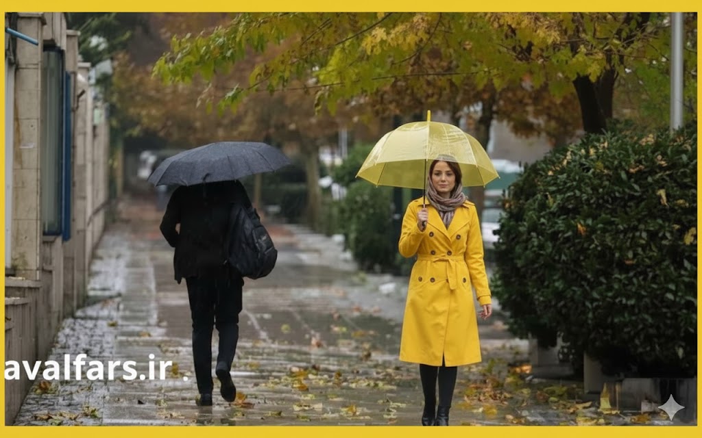  هشدار هواشناسی سطح زرد در فارس؛ پیش بینی  بارش باران و برف از سه‌شنبه