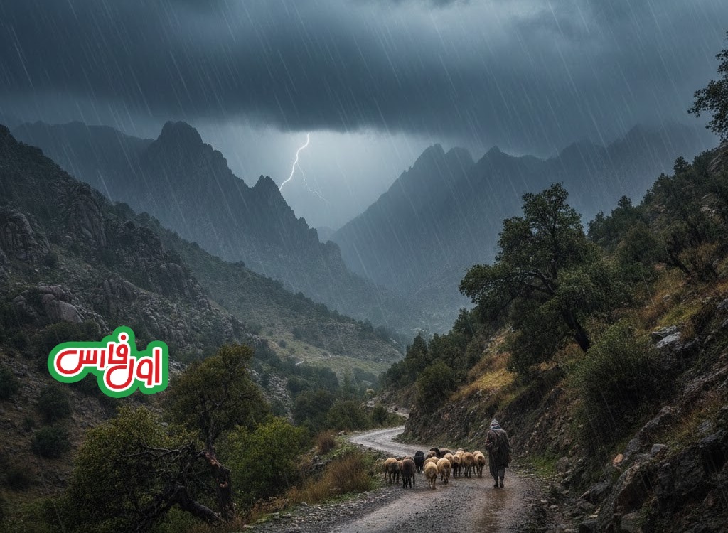 اعلام میزان بارش‌های زمستانی در فارس؛ صدرنشینی کازرون در سامانه اخیر