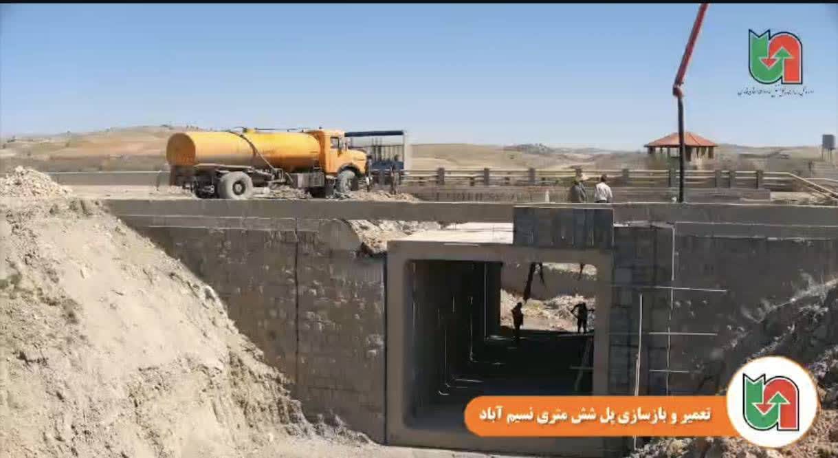 بازسازی پل آسیب‌دیده محور ارژن–شیراز پایان یافت