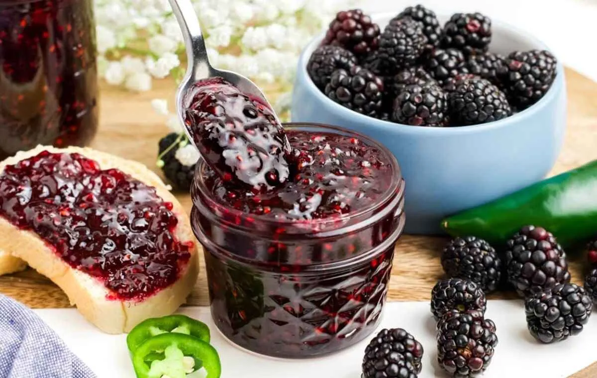 طرزتهیه مارمالاد شاه توت یاقوتی خانگی