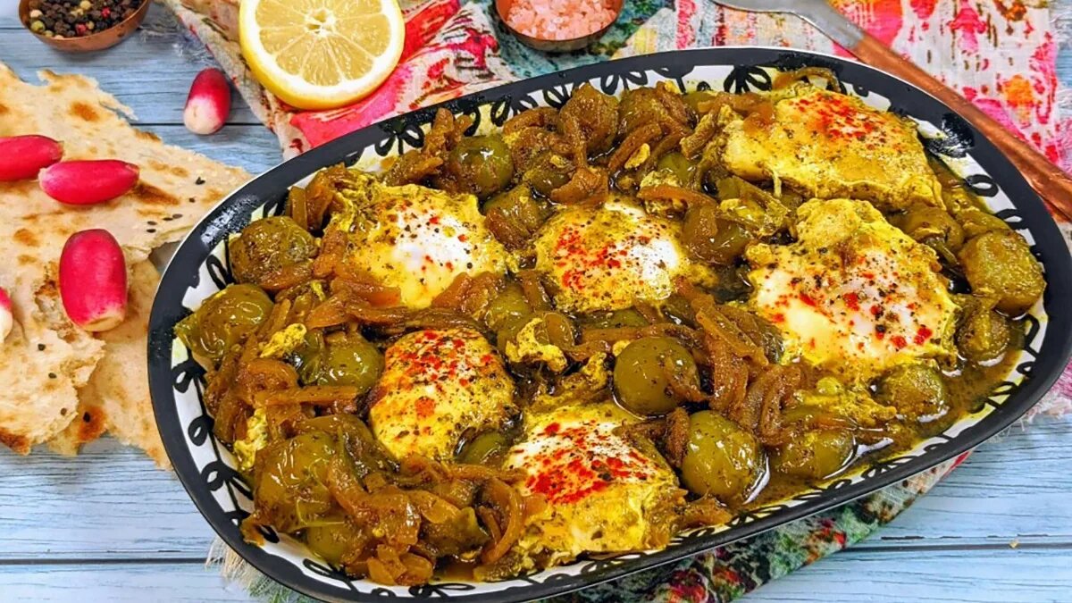 طرزتهیه هلی قورو یا خوشت آلوچه مازندرانی