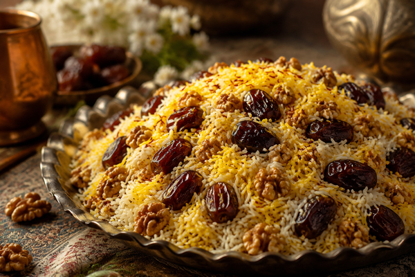 دستور تهیه خرما پلو یکی از غذاهای خوشمزه جنوبی