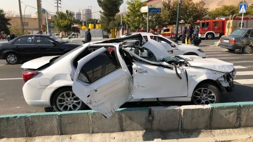 ۴ حادثه رانندگی در محورهای فارس با ۲۲ مصدوم و ۲ فوتی
