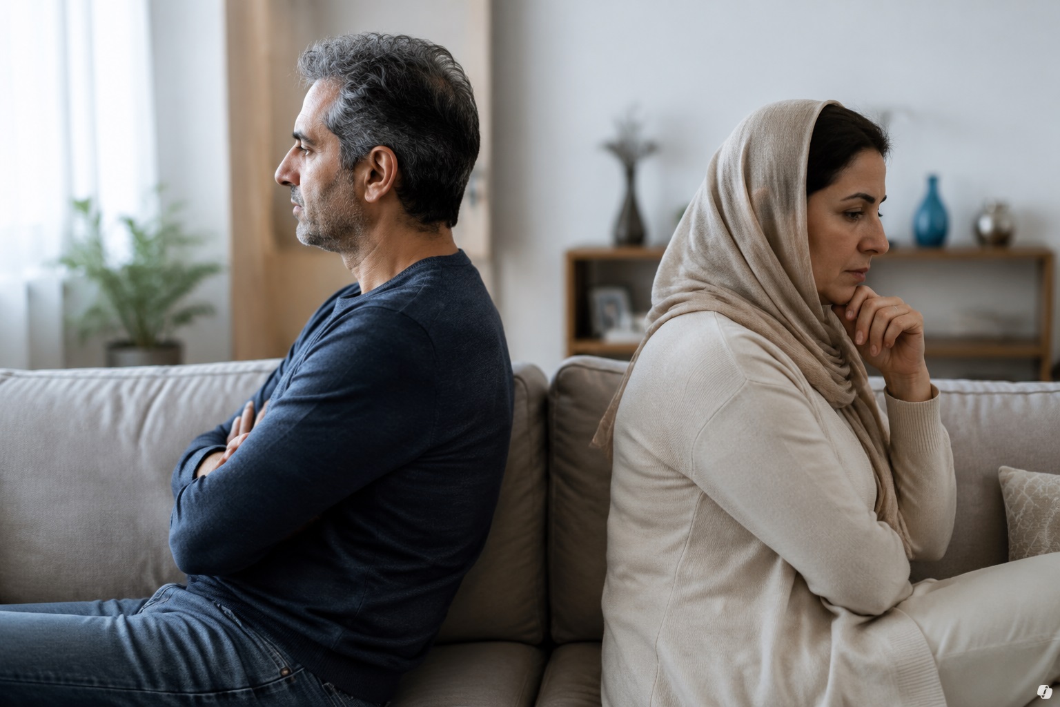 ۱۵ نشانه رایج نارضایتی زن در رابطه زناشویی