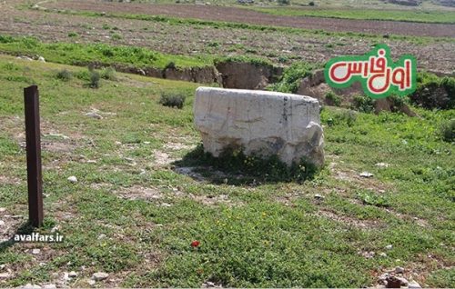 پایه ستون 2 هزار ساله مربوط به دوران پَساهخامنشی در نورآباد ممسنی 5