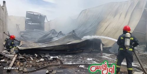 آتش سوزی در شیراز 5