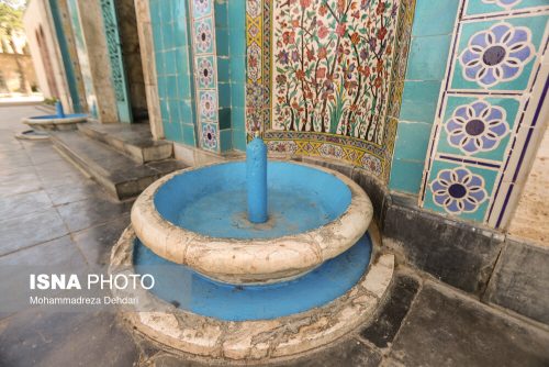 سازه آرامگاه سعدی در نشیب فُروریختن 11