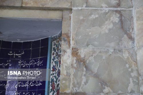 سازه آرامگاه سعدی در نشیب فُروریختن 2