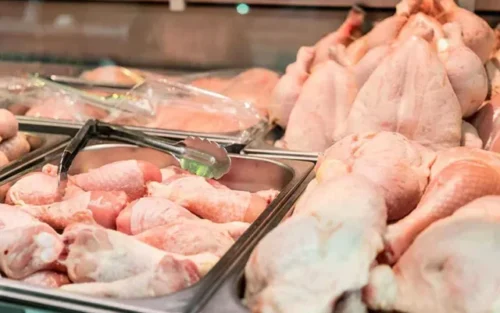 رنگ گوشت مرغ