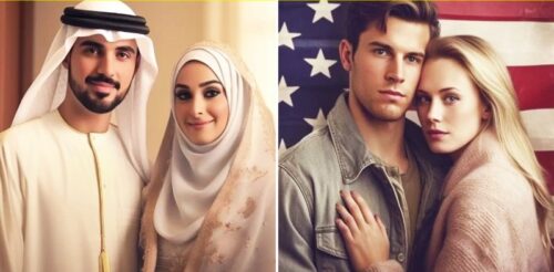 رونمایی هوش مصنوعی از زیباترین زن و شوهران کشورهای جهان +تصاویر 1 هوش مصنوعی