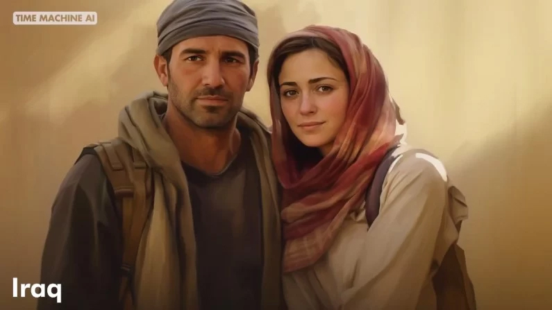  عراق زیباترین زن و شوهر هر کشور به انتخاب هوش مصنوعی