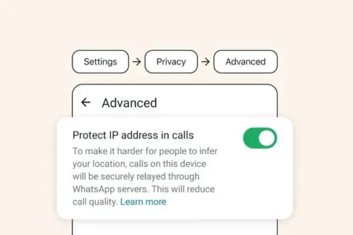 قابلیت جدید واتساپ برای افزایش امنیت کاربران هنگام تماس 2 امنیت تماسهای واتساپ