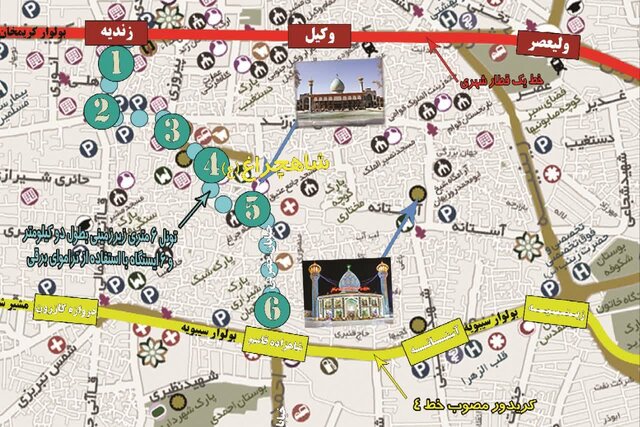 واکنش شهرداری شیراز به لرزش تونل مترو بر بناهای بافت تاریخی /میراث فرهنگی فارس:بی اطلاع هستیم