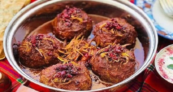  طرز تهیه کوفته هلو شیرازی