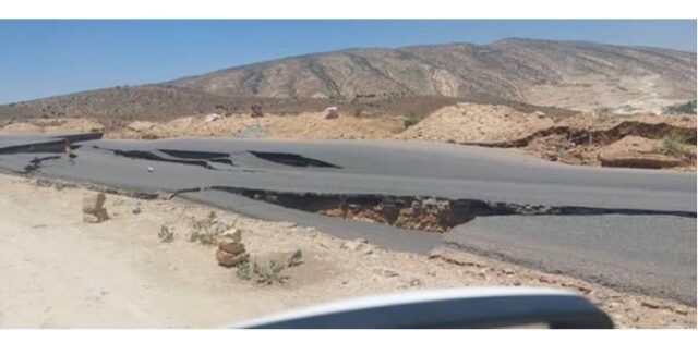 اظهار نظر جدید مدیر بحران شیراز درباره جاده سیاخ دارنگون: فرونشست نبود !