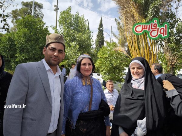 عکس دختر پزشکیان با عشایر قشقایی 3