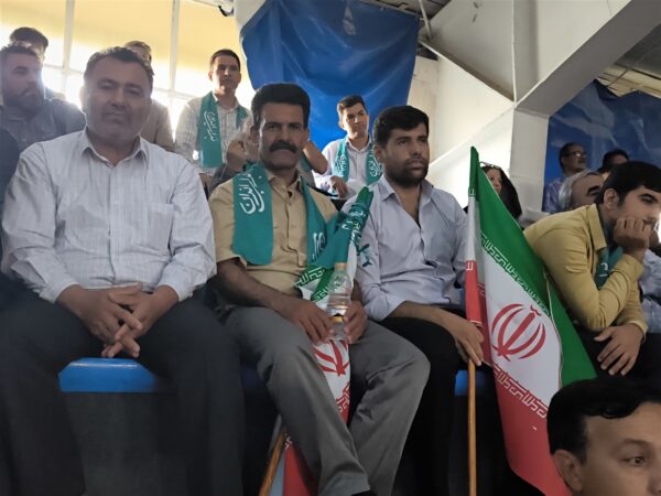 عکس های همایش انتخاباتی پزشکیان در شیراز 142