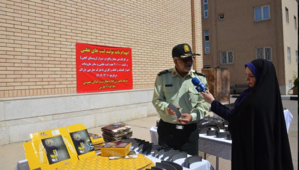 کشف باند تولید لنت تقلبی و فروش با بسته بندی خارجی در گچی شیراز