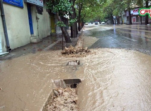 بارش‌ شدید باران برخی مناطق استان فارس را فرا می گیرد
