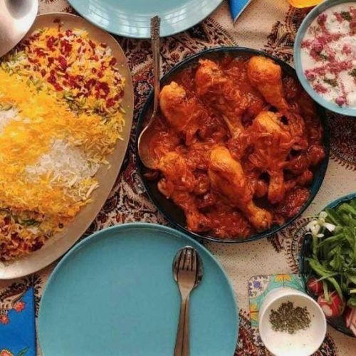 طرز تهیه خورش مرغ افشاری با طعمی بیادماندنی