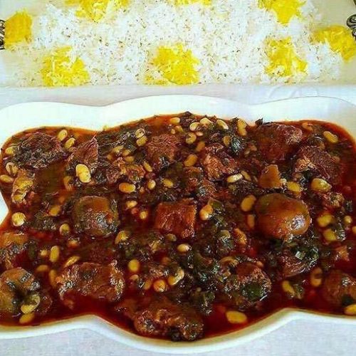 طرز تهیه خورشت تره کردی خوشمزه با گوشت و مرغ