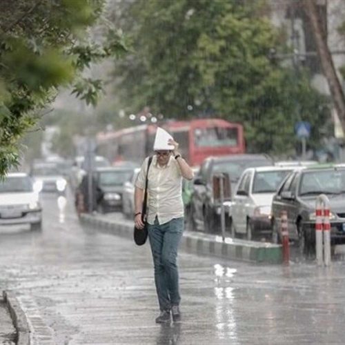 پیش بینی بارندگی ، رگبار و رعدوبرق در ۲۰ استان کشور