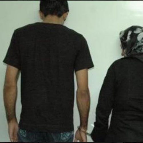 بازداشت زوج زورگیر مشهدی در شهرستان مهر فارس
