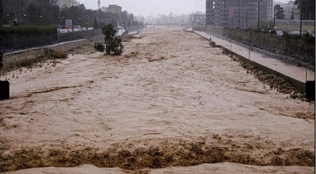 هشدار جاری شدن سیل و بارش شدید باران در استان فارس