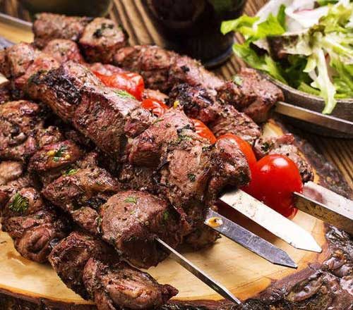 طرز تهیه کباب چنجه ترد با گوشت گوساله یا گوسفند