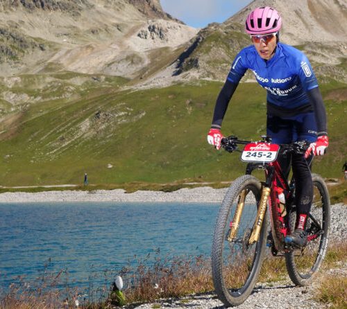 دوچرخه سوار زن شیرازی در سوئیس نائب قهرمان شد